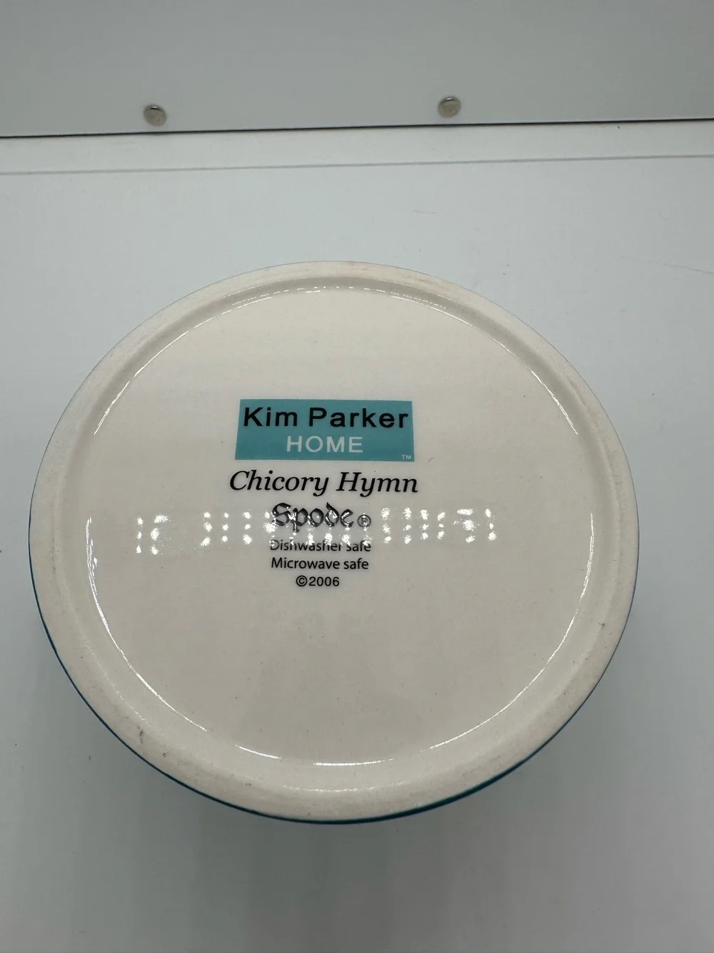 Kim Parker Home~ Chicory Hymn Spode ceramic Cream and Sugar Set - Picture 10 of 10